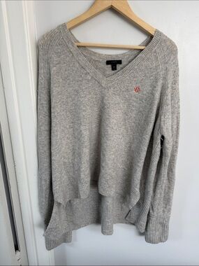 J. Crew beige grey Women's Sweater size XXL